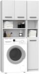 Topeshop ZESTAW MARPOL BIEL bathroom storage cabinet White
