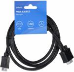 SAVIO Cl-202 VGA cable 1.8 m VGA (D-Sub) Black
