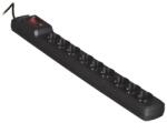Activejet ACJ COMBO 9GN 3M black power strip with cord