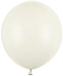  Világos krém pasztel latex lufi, 43 cm/ 1 db