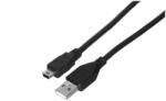Gembird 1.8m USB 2.0 A/mini-USB M USB cable USB A Mini-USB B Black