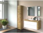 Topeshop S33 ARTISAN bathroom storage cabinet Oak