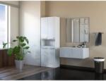 Topeshop NEL 1K DK BPOŁ bathroom storage cabinet White