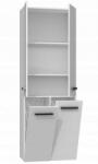 Topeshop NEL 2K DD BIEL bathroom storage cabinet White