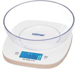 Zelmer ZKS1451 White Ivory Countertop Square Electronic kitchen scale Cantare de bucatarie
