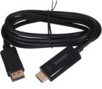 SAVIO CL-56 video cable adapter 1.5 m DisplayPort HDMI Type A (Standard) Black