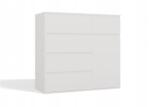  Malwa 1d5s White Chest Of Drawers Comoda