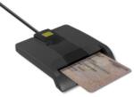  Qoltec 50634 Intelligent Smart ID chip card reader SCR-0634 | USB Type C