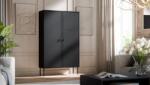  Cama Display case PALAZZO BIS 100x39x166 matte black Raft
