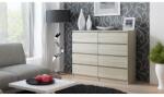 Topeshop M8 120 SONOMA chest of drawers Comoda