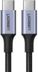 UGREEN US316 70428 USB-C to USB-C PD QC FCP 100W 5A 480Mb/s 3m Cable - Grey
