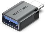 Vention USB-C Male to USB 3.0 Female OTG Adapter Gray Aluminum Alloy Type