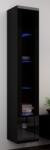  Cama Glass-case VIGO '180' 180/40/30 black/black gloss Bufet