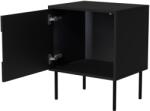  Cama INSERTO bedside cabinet, 2 pcs, 50x40x61.5 cm, black + LED