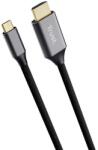 Trust 25630 cable gender changer USB-C HDMI Black, Silver