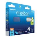  Rechargeable batteries PANASONIC ENELOOP AAA 800 mAh 4 szt + case (BK-4MCDE/4CP+CASE) Baterie reincarcabila
