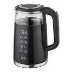 Eldom C530 NEVO electric kettle 1.7 L 2200 W Black, Transparent Fierbator