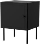  Cama Bedside table 2 pcs PALAZZO BIS 45x39xH59 mat black