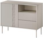 Cama 1D2S TRESSE chest of drawers 100x40x75 cashmere matt Comoda
