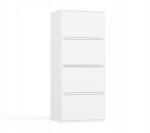  Alma White Chest Of Drawers Comoda