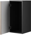  Cama full storage cabinet ROCO RO3 75/37/39 white/black/white Raft