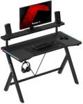 Huzaro Hero 1.9 RGB Gaming Desk Black
