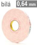 3M VHB 4932-P, tl. 0, 64 mm; bílá oboustranně velmi silně lepicí akrylová páska 19 mm x 33 m (7000072371)