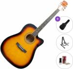 Pasadena SG028CE Standard SET Vintage Sunburst Електро-акустична китара Дреднаут