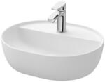 Cersanit Lavoar pe blat, ceramica alba, oval, 50x40x14.5 cm, Cersanit Moduo (K116-154)