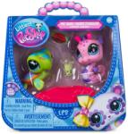 Littlest Pet Shop Set 2 figurine cu accesorii, Littlest Pet Shop, Pet Pairs Minis, S4 Figurina