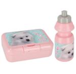 Starpak Set bidon de apa 350 ml si caserola de pranz 16 x 12.5 cm, Starpak, Cuties Doggy
