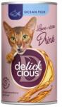 Delickcious Bautura pentru pisici Delickcious cu peste oceanic 140 gr