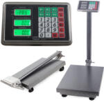 VERK GROUP Cântar electronic de platformă 100kg cu afișaj LCD și funcționare pe baterie (17104)