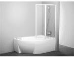 RAVAK VSK 2 Rosa kádparaván 170 cm, jobbos, transparent (RAV-76PB0100Z1)