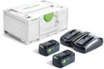 Festool Energia-set SYS 18V 2xHP5, 0/TCL6DUO (578679) - maxtool