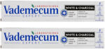 Vademecum Pro White & Charcoal fogkrém (2x75 ml)