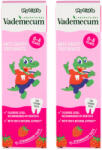 Vademecum Junior eper ízű fogkrém 0-6 (2x50 ml)