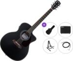Pasadena PGC-200E Premium SET Black Chitară electro-acustică Jumbo