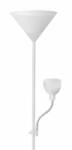 GTV Lampadar - Lampa podea BENFICA 2, max 60W-E27, max 40W-E14, AC220-240V, 50/60Hz, white (LP-BENFICA2-00)