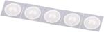 CSAccess Set 5 etichete RFID/NFC autoadezive, 13.56 MHz, Ø25 mmc - CSAccess CST-NTAG213-5 (CST-NTAG213-5)