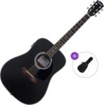 Pasadena PD-100E Basic SET Black Chitară electro-acustică Dreadnought