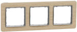 Schneider Electric SEDNA ELEMENTS Hármas keret, univerzális, nyír (SDD380803U) (SDD380803U)