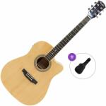 Pasadena SG028CE Basic SET Natural Chitară electro-acustică Dreadnought