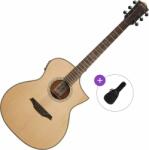 BromoGuitars BAT4CE Basic SET Natural Chitară electro-acustică Jumbo