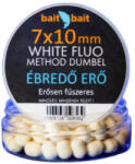 BaitBait Method dumbel Wafter, 7x10 mm, Ébredő erő (erősen fűszeres), fehér, 20 g (BBMDW-E710)