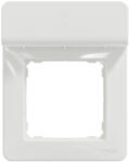 Schneider Electric SEDNA DESIGN Egyes keret, mobiltartóval, fehér (SDD311809) (SDD311809)