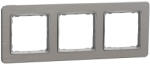 Schneider Electric SEDNA ELEMENTS Hármas keret, univerzális, szálcsiszolt alumínium (SDD370803U) (SDD370803U)