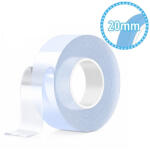 FixPremium Kétoldalas vízálló ragasztószalag, 20mm x 5m x 2mm, átlátszó