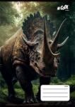 Victoria Füzet, tűzött, A5, vonalas, 32 lap, 3. osztály, COOL BY VICTORIA, "Jurassic", "12-32 (ISVFC63) - iroda24