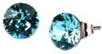 Art Crystella Fülbevaló, light türkíz SWAROVSKI® kristállyal, 8 mm, ART CRYSTELLA® (RSWF066) - iroda24